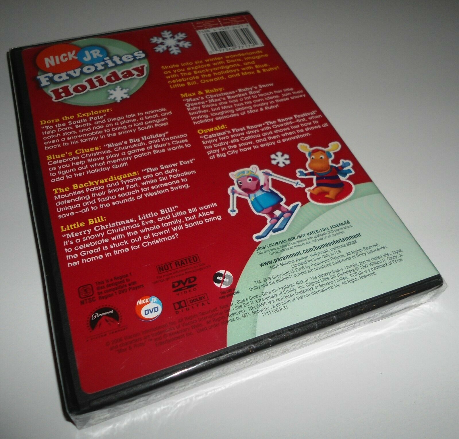 Nick Jr. Favorites Holiday Christmas Nickelodeon (DVD NEW) Kids Picks ...