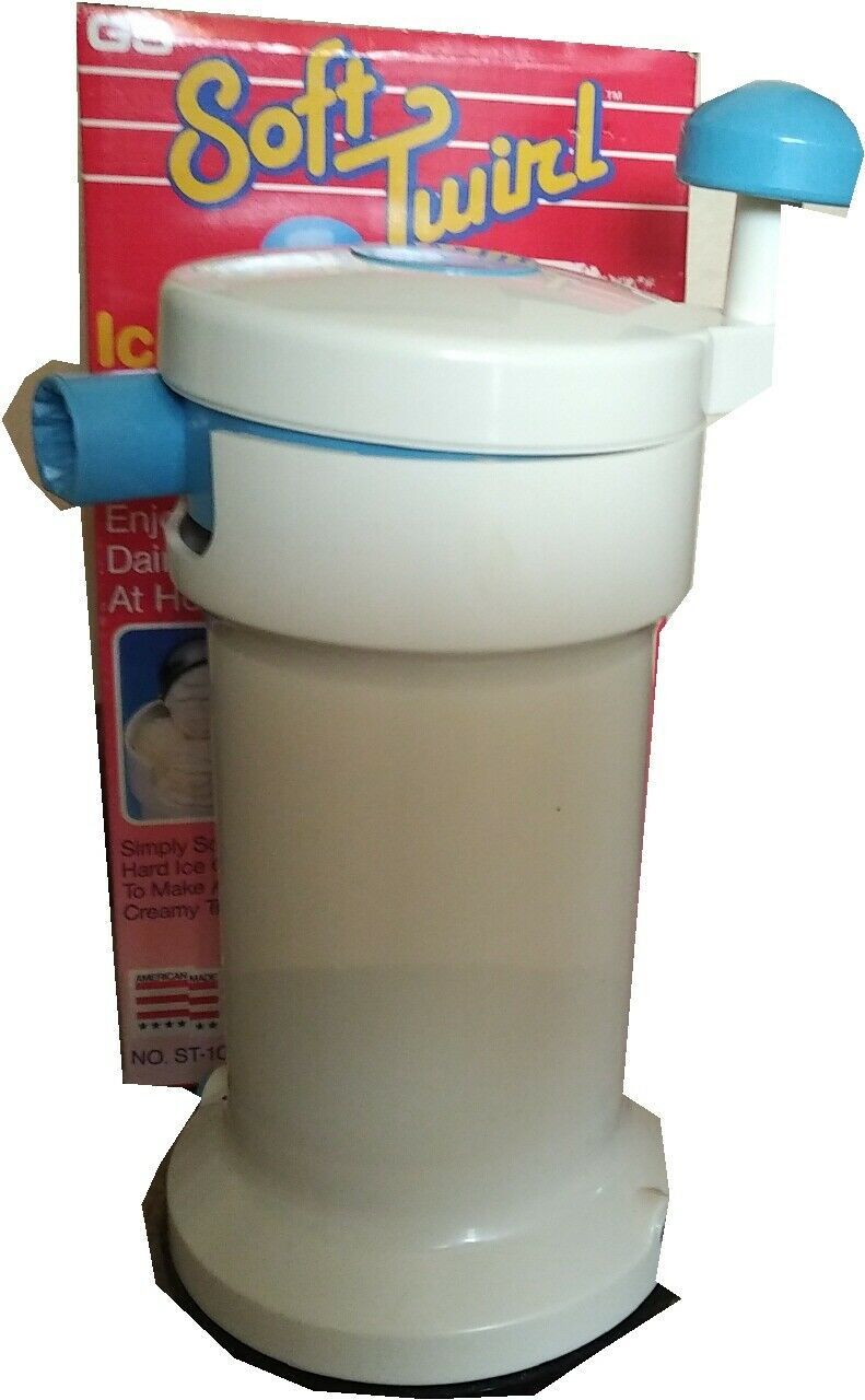 Soft Twirl Ice Cream Server Make Soft Dairy Treats at Home 1987 CLEAN