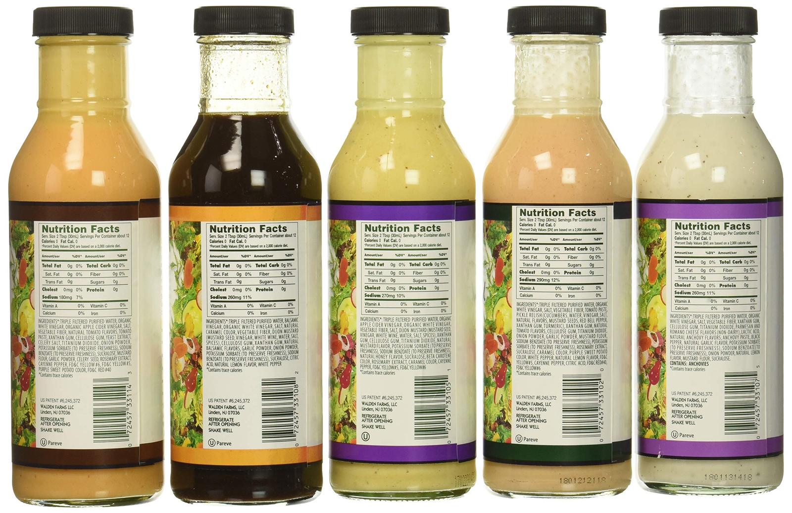 Walden Farms Salad Dressing Thousand IslandHoney Dijon French