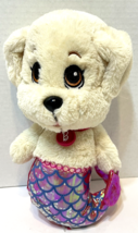 Mattel Barbie Dreamtopia Mermaid Mer Honey Puppy Plush Dog Glitter 10 in - $9.63