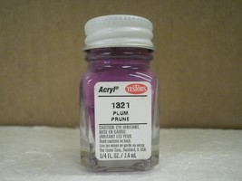 Model PAINT- TESTORS- 1321 PLUM- 1/4 FL.OZ- NEW- L119 - $4.74