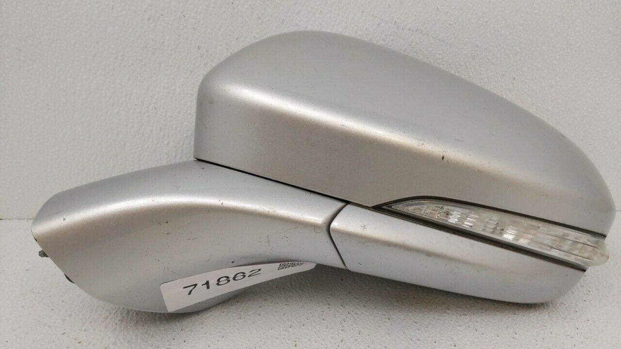 20132014 Ford Fusion Driver Left Side View Power Door Mirror Silver