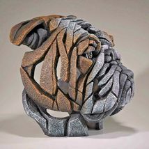 Edge Sculpture Bull Dog Bust 12.5" High British Bulldog Loyal Stunning Piece image 4