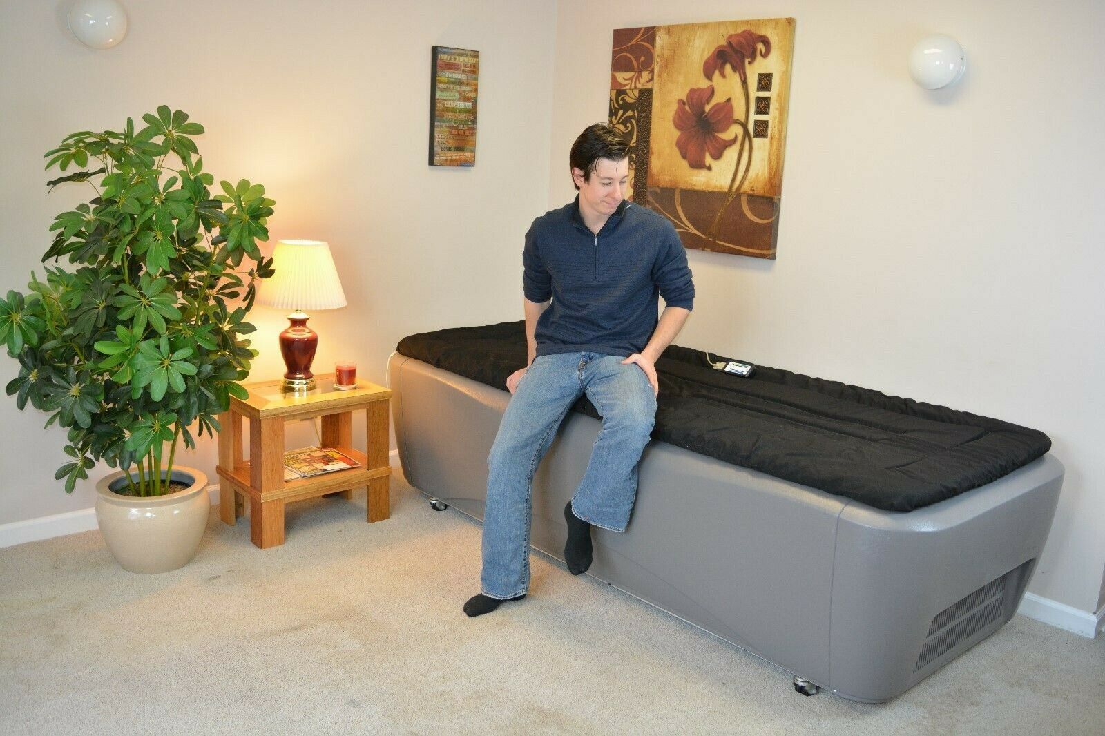 NEW Touchless Massage Heated Dry Hydro Therapy System Water Aqua Spa