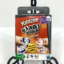Yahtzee Hands Down Card Game￼ Hasbro Family Night Kids 8+ New Sealed 2009 Gaming - £9.55 GBP