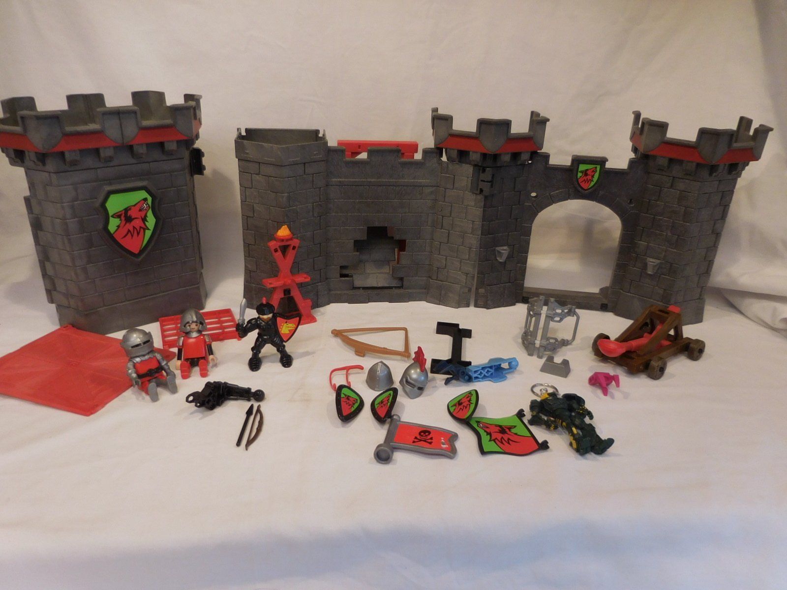 playmobil wolf knights castle