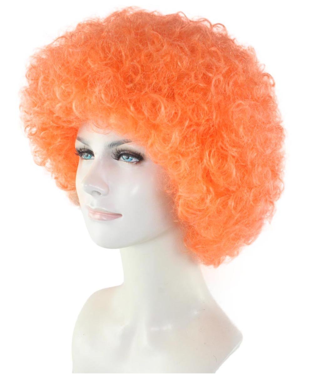 Orange Afro Wig HW-2653 - Wigs & Facial Hair