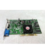 ATi Radeon 7500 109-83200-01 64MB DDR AGP Graphics Card Defective DVI AS-IS - $40.10