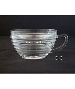 Manhattan Crystal Cup Hocking - $9.95