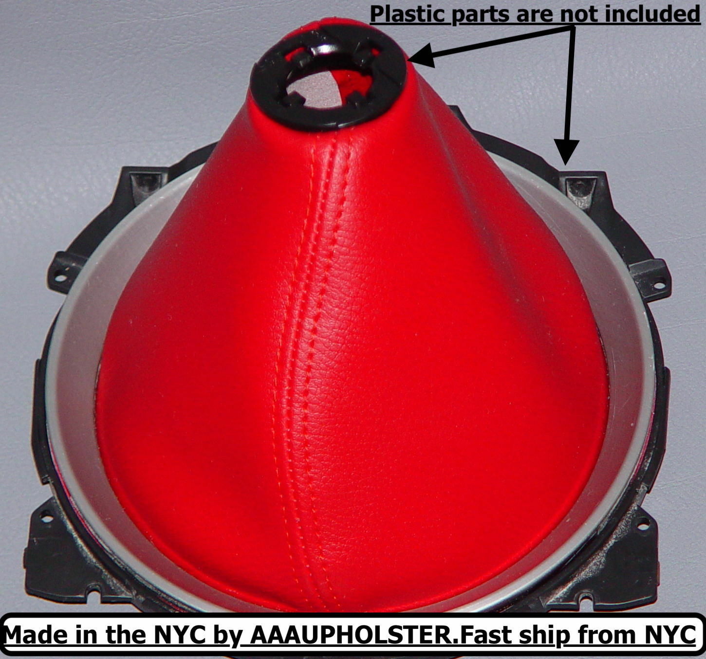 Shift Boot Red Real Leather Recovery Kit Fits Nissan 350Z 20032008