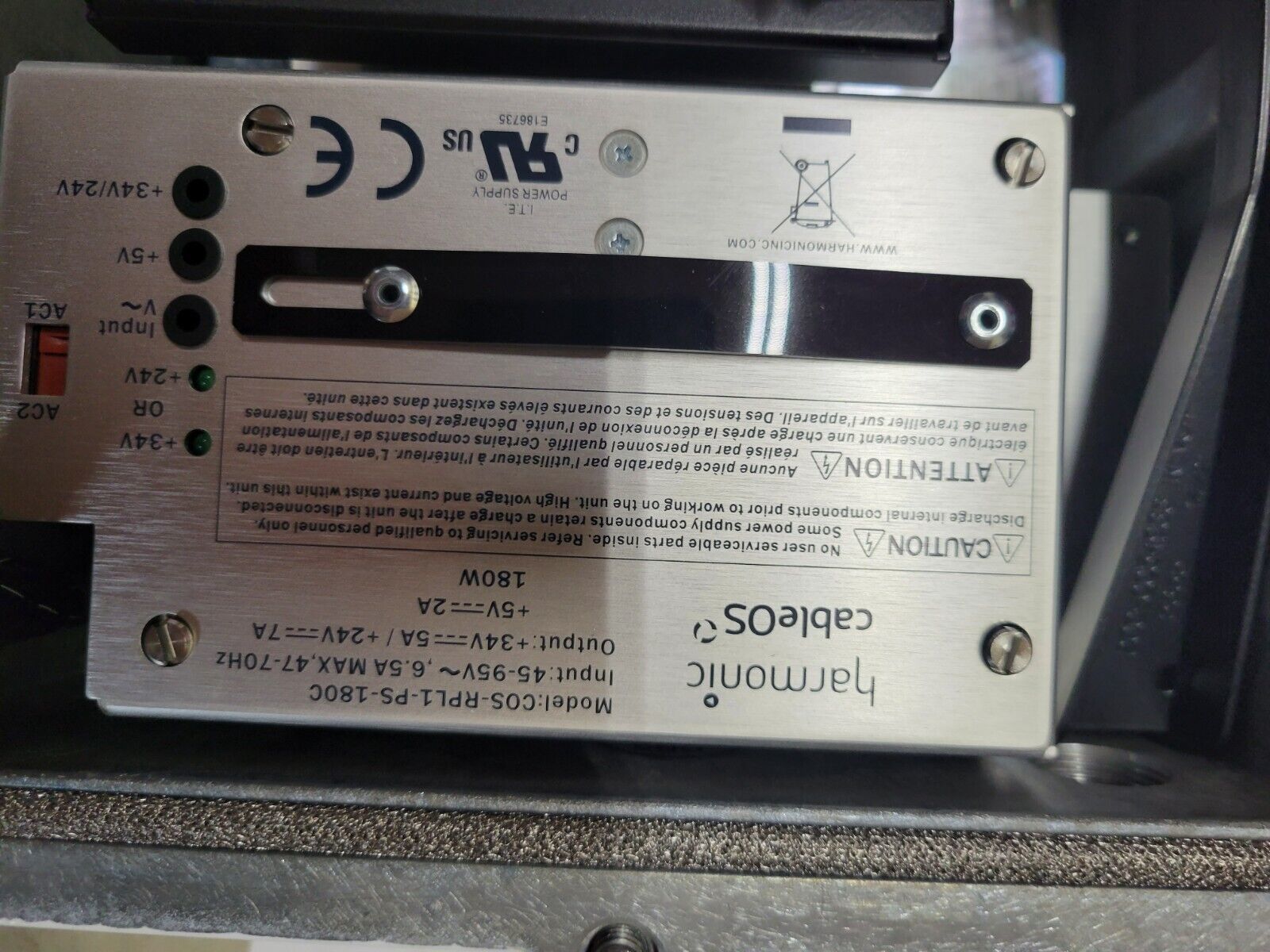 Harmonic CableOS Ripple-1 Remote PHY Node COS-RPL+RPN-CMU-ANN-BC-MP See ...