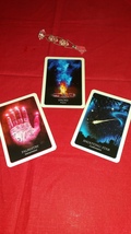 Divination of the Ancients Oracle Cards Reading with THREE CARDS. ONE QU... - $13.99
