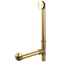 Made to Match DLL3162 Bath Tub Drain &amp; Overflow, Polished Brass Made to ... - $110.73