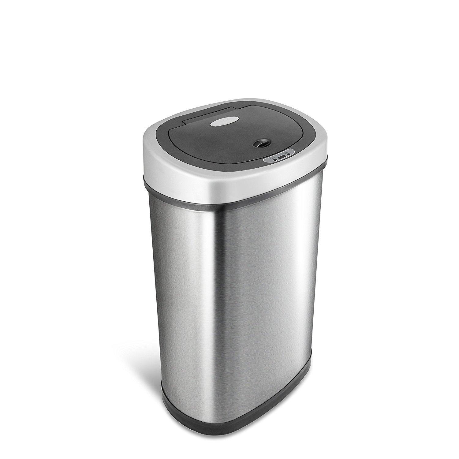 13 2 Gallon Infrared Touchless Automatic Stainless Steel Trash Can   Tyrundrwe 3 