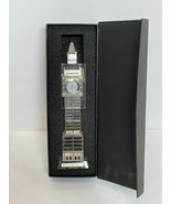 Fine Quality Crystal Look Big Ben Model Clock With Silver Color Finish  - $41.57