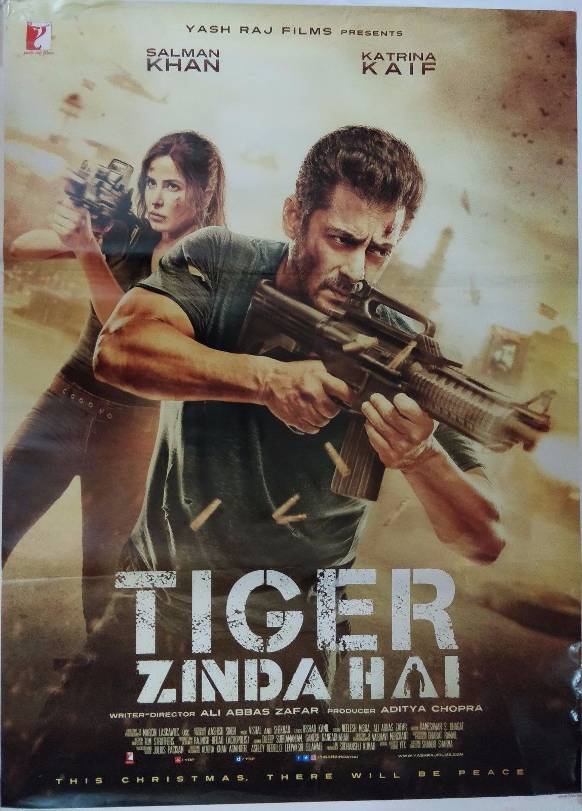 Tiger Zinda Hai Movie Poster Salman Khan Katrina Kaif Collectible Poster Free Sh