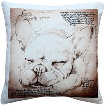 French Bulldog 17x17 Dog Pillow, with Polyfill Insert - $49.95