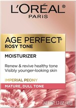 Face Moisturizer by LOreal Paris Skin Care I Age Perfect Rosy Tone Moisturizer - $13.99