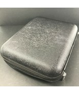 Von Maur Cosmetic hard clamshell case Double Zipper Makeup bag; Great Co... - $17.82