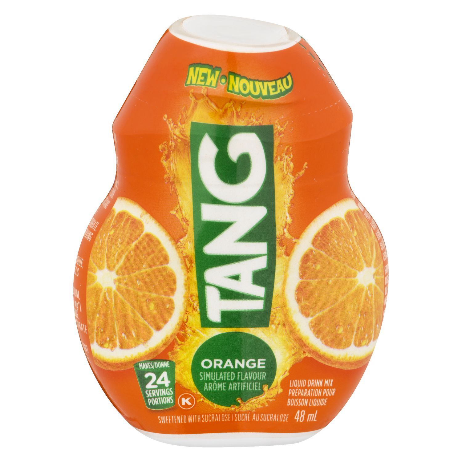 Tang Orange Liquid Water Enhancer 10 x 48ml Canadian Squash & Syrups