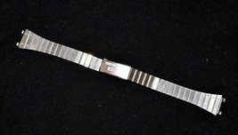 SEIKO SQ Ladies Stainless Steel Watch Band 17 mm Ends NEW 6.5&quot; long Japan B - $12.99