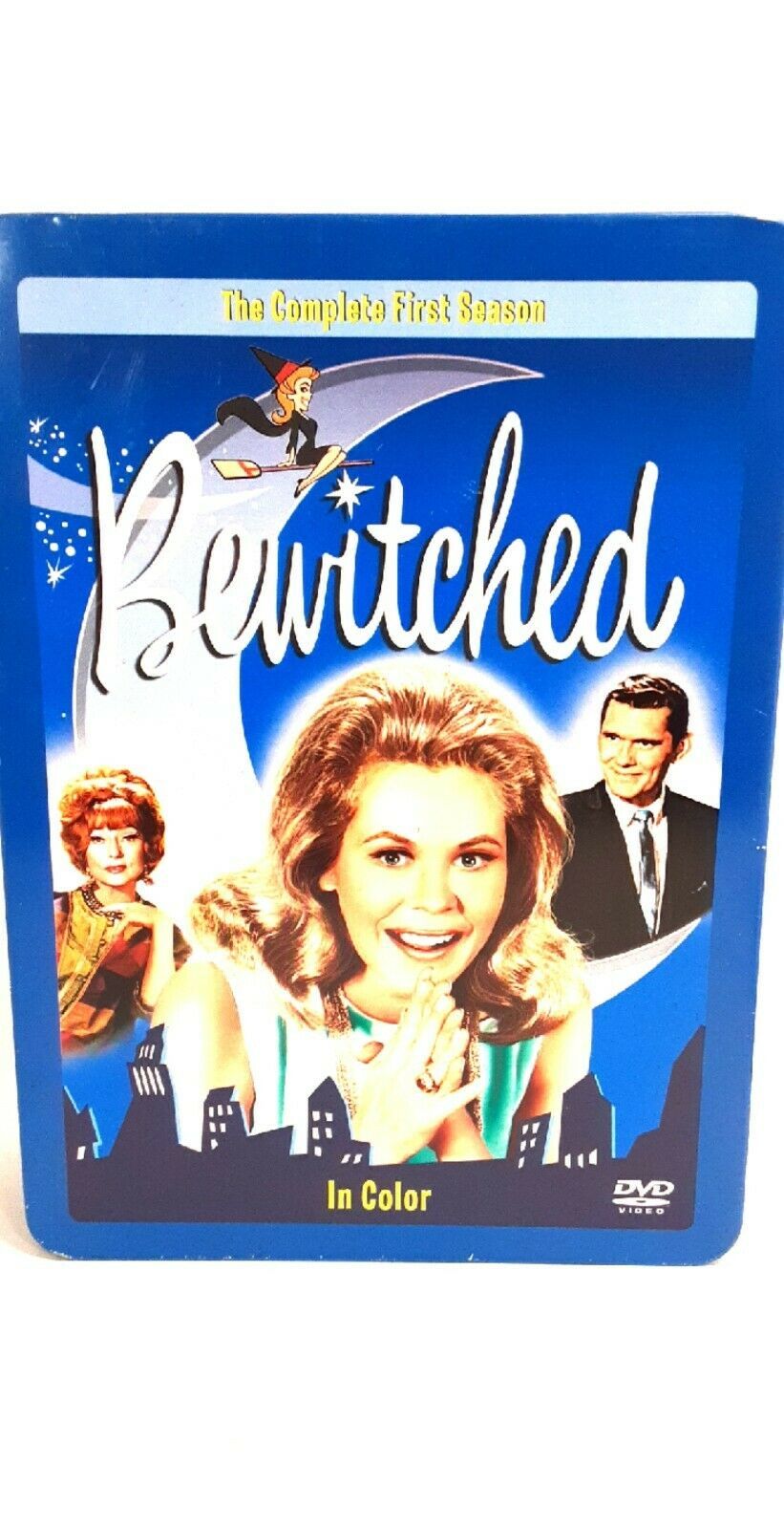 Bewitched DVD Set The Complete First Season In Color 4 Disc Collectible ...