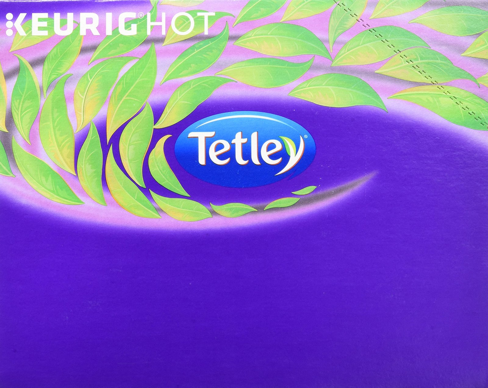 Tetley Decaffeinated Black Tea KCup Portion Pack for Keurig Brewers
