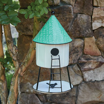 Hanging Hut Birdhouse With Feeder - $28.54