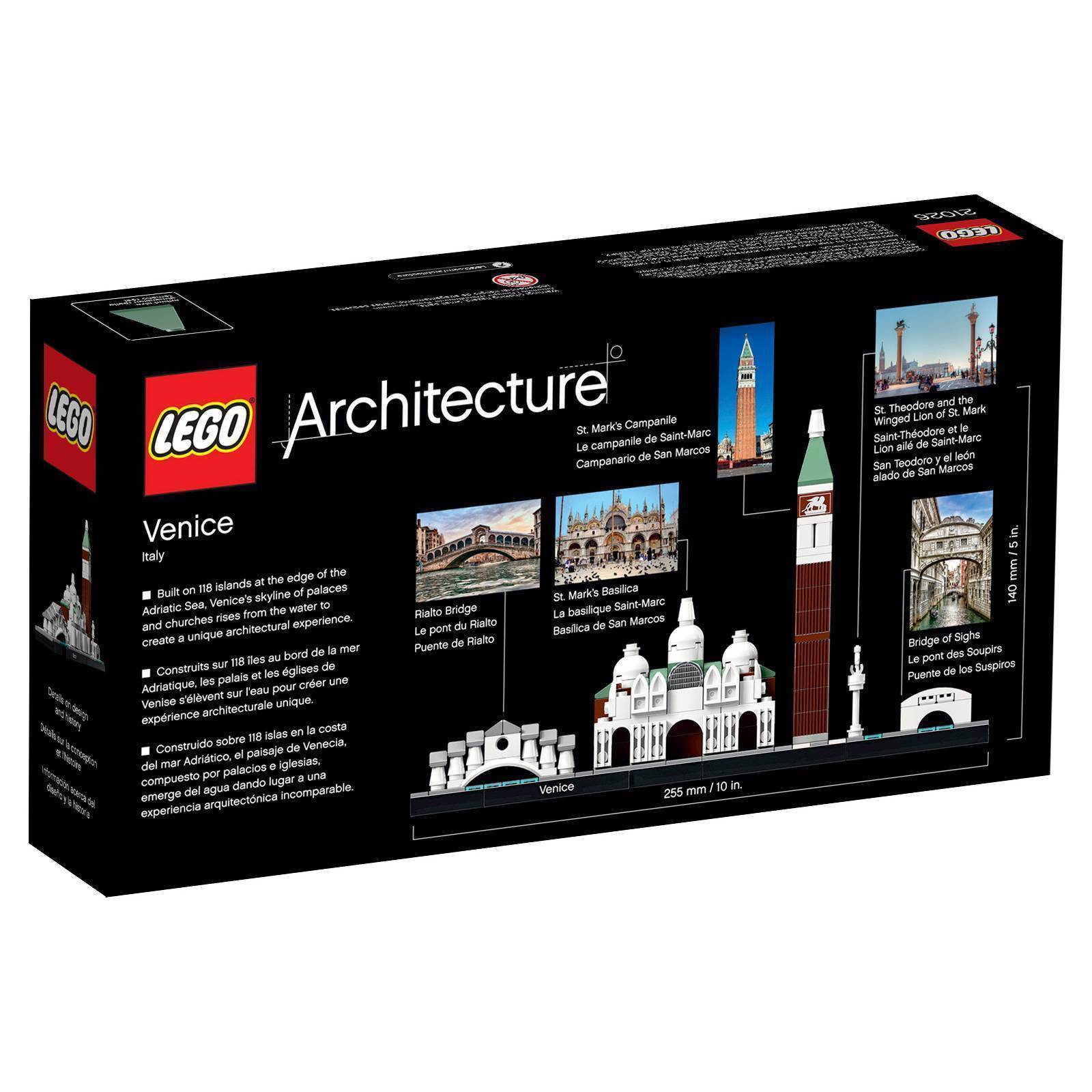 LEGO Architecture VENICE Italy 21026 [New Building Set] - LEGO Complete ...