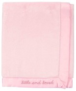 Carter&#39;s Little Baby Basics Cozy Security Blanket LITTLE AND LOVED Pink ... - $34.15