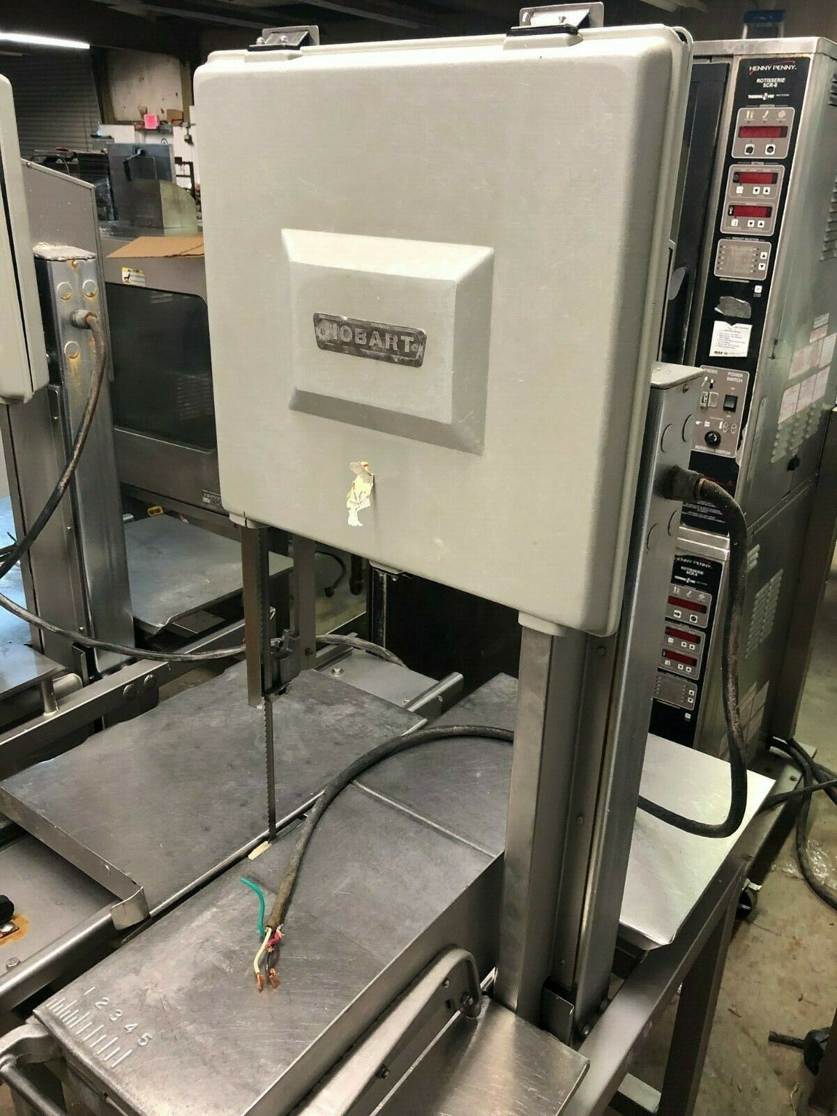 Hobart 5801 Commercial Meat Bone Butcher Lamb Beef Cutter Saw 3 HP 200