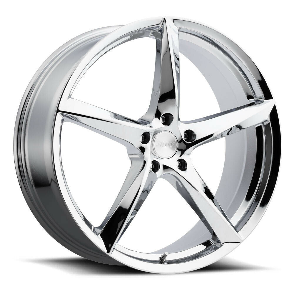 18x8 MKW M120 5x120 40 Chrome Wheels Rims Set(4) - Wheels