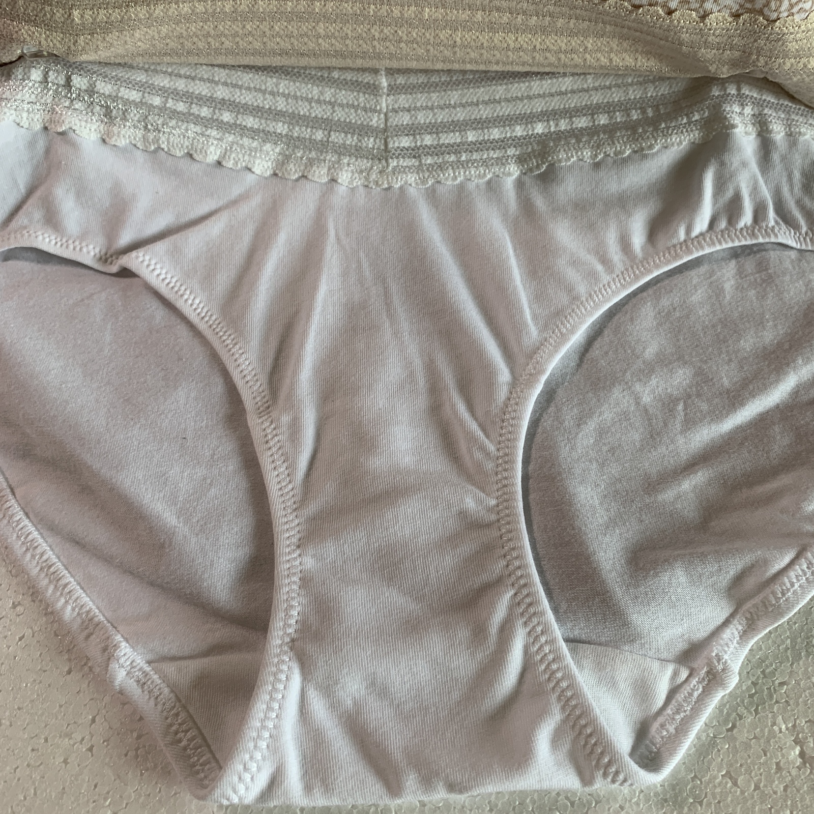 Warner's No Muffin Top Cotton Stretch Hipsters XL/8 - Panties