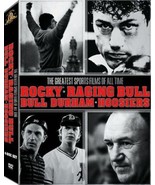 The Greatest Sports Film of All Time - Rocky/Raging Bull/Bull Durham/Hoo... - $13.95