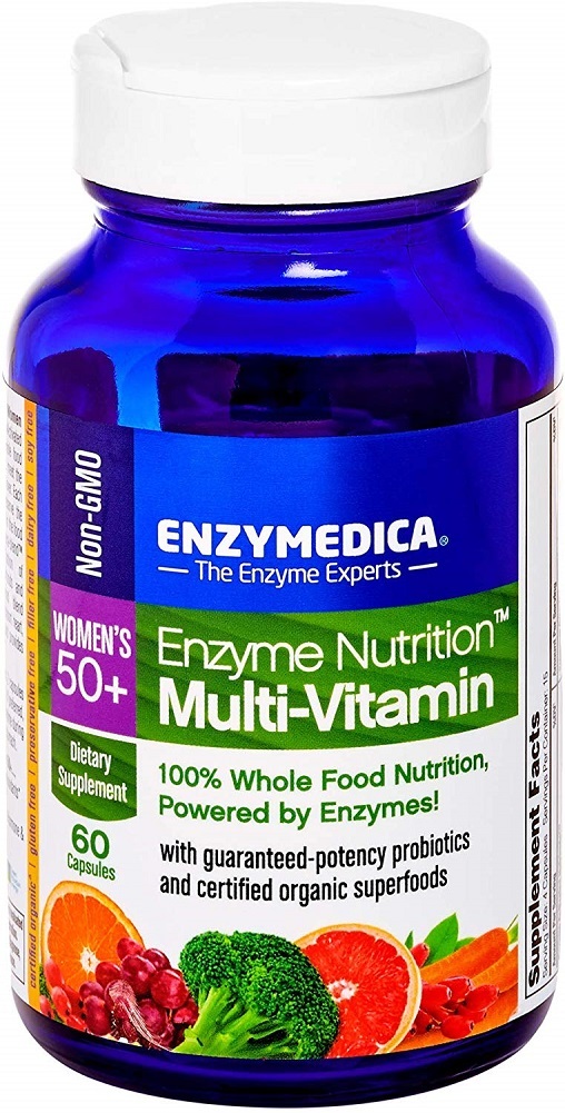 Enzyme Nutrition - Women's 50+100% Whole Food Nutrition, 60 Capsules