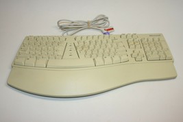 Microsoft Natural Elite Keyboard PS/2 Ergonomic X06-19331 KU-0045 - TESTED - $19.79