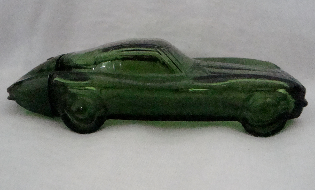 Avon Bottle - Green Car - Empty - Bottles