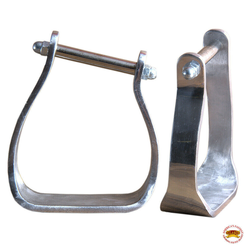 Tough 1 Angled Aluminum Stirrups 2in for sale online 