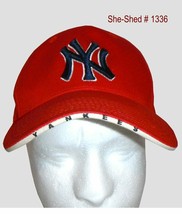 VTG 1999 NY Yankees World Series Champs Beige Baseball Hat Cap - 1336 - $20.00
