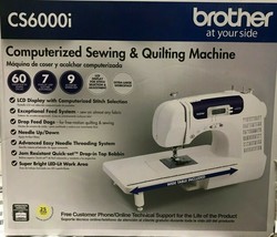 Brother - CS6000i - 60-Stitch Computerized Sewing Machine - $277.15