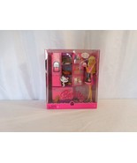 Barbie Dream Pink Kitchen Refrigerator w/ Shelves Drawers Mattel  + Dog ... - $73.02