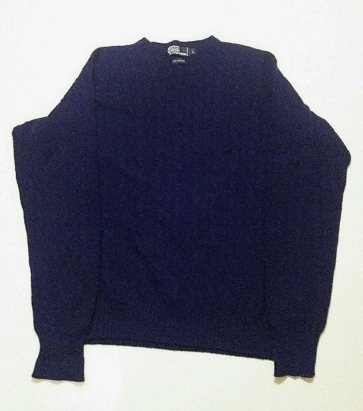 Polo By Ralph Lauren Blue Cashmere Sweater Hong Mens Large RN 41381 ...