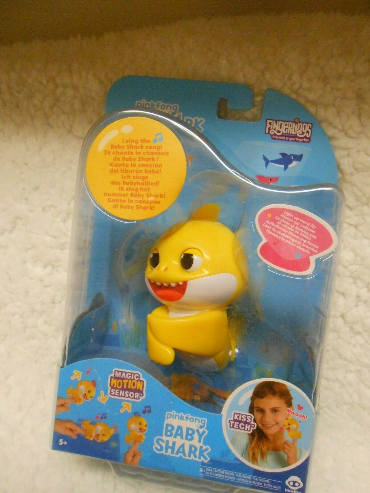 Fingerlings Pinkfong Baby Shark Preschool Interactive Children’s Toy