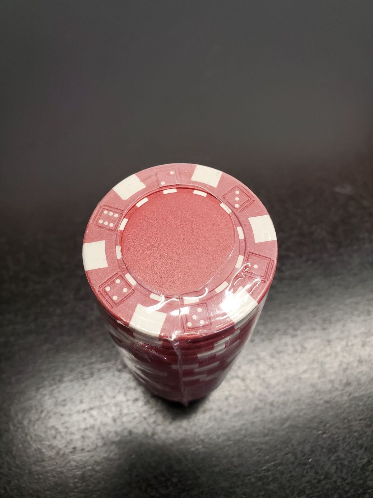Replacement Red Heavy Duty Poker Chips 25 Chips per tube Poker Chips