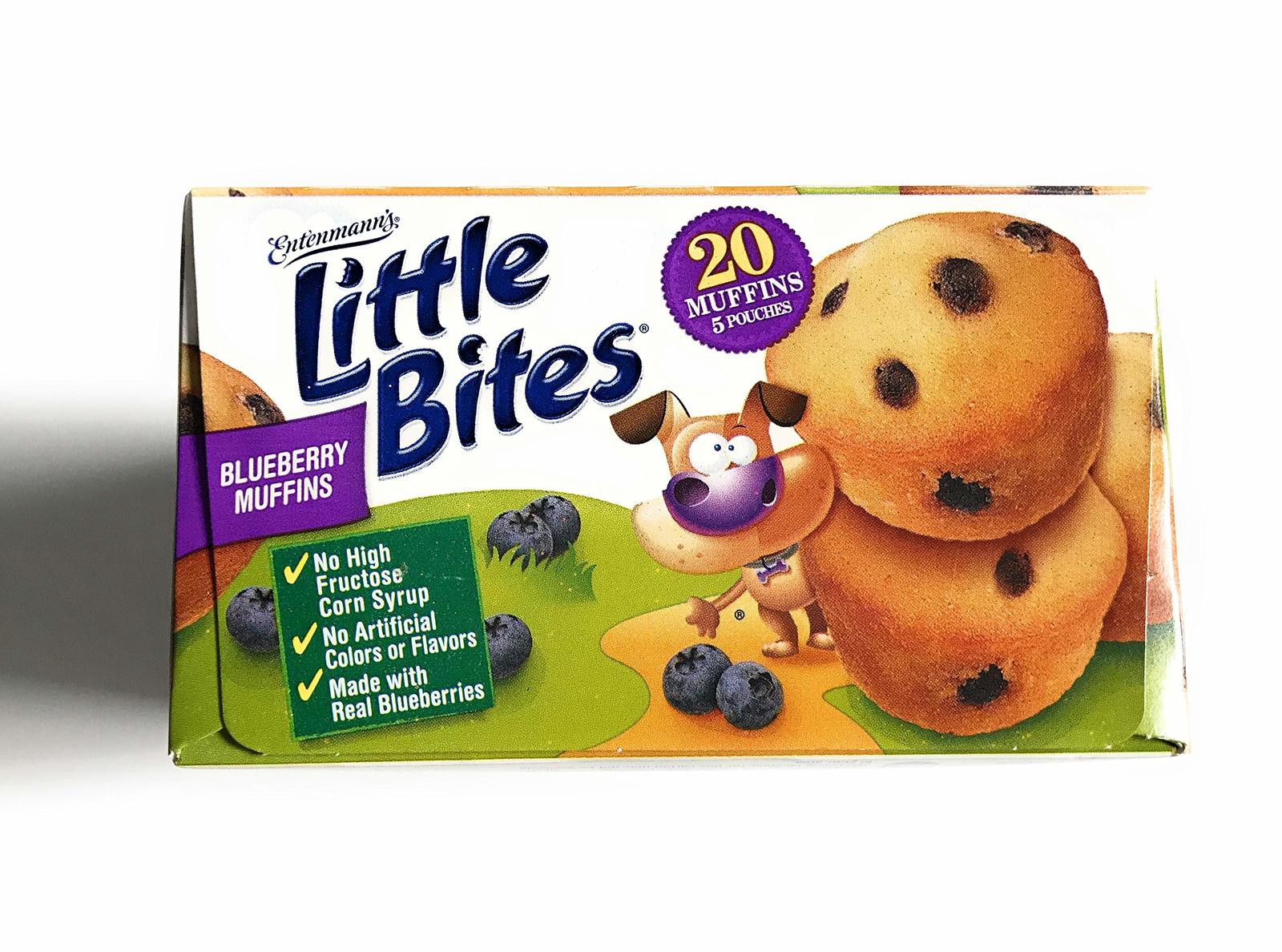 Entenmann's Little Bites Blueberry Muffins (20 Muffins 5 Pouches) Net
