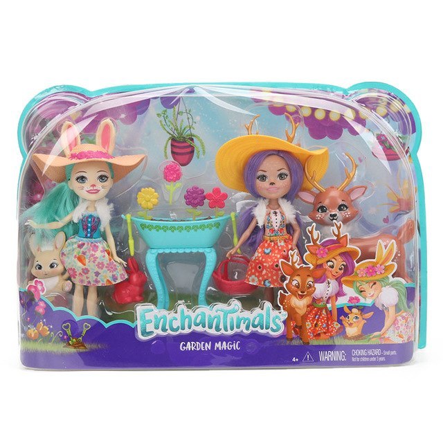 enchantimals garden magic doll set