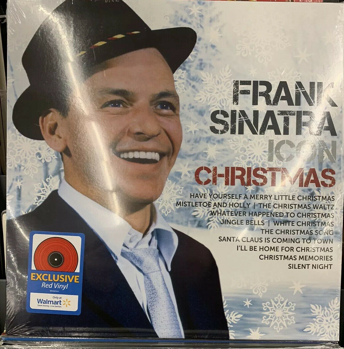Frank Sinatra Icon Christmas Limited Edition 2019 Red Vinyl LP Jingle