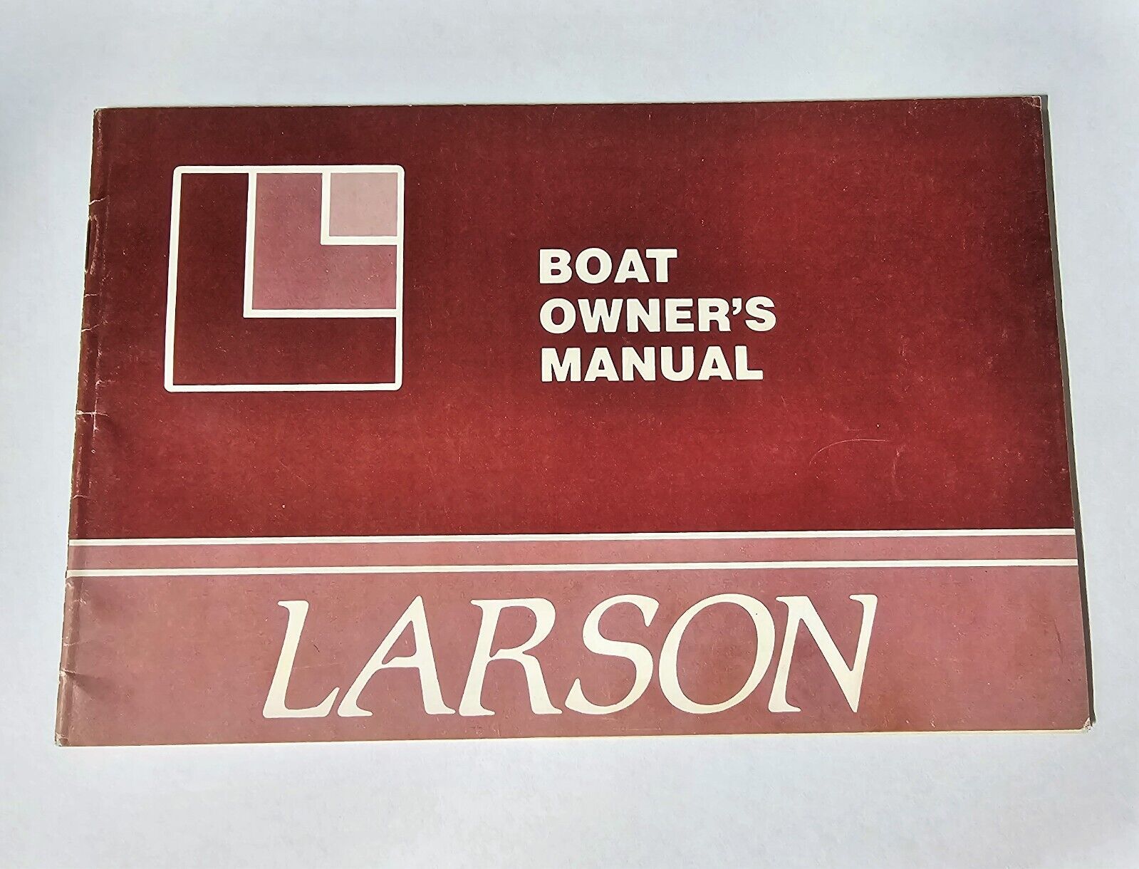 1982 LARSON Lund Boat Owner's Manual Vintage Boating Literature
