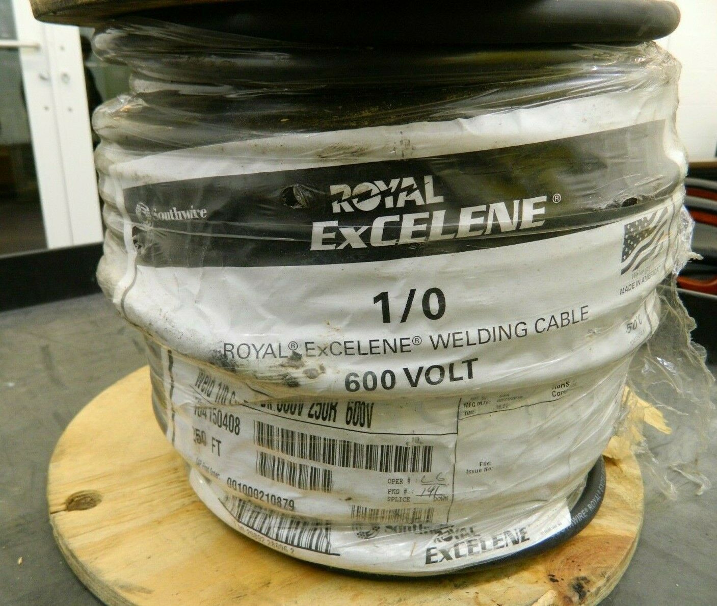 Southwire 1/0 Welding Cable 250 Ft. Long 600 Volt 104150408 Other