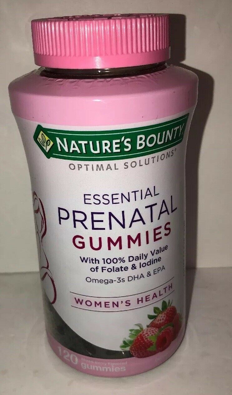 Nature's Bounty Prenatal Gummies 120 Gummies Vitamins & Minerals